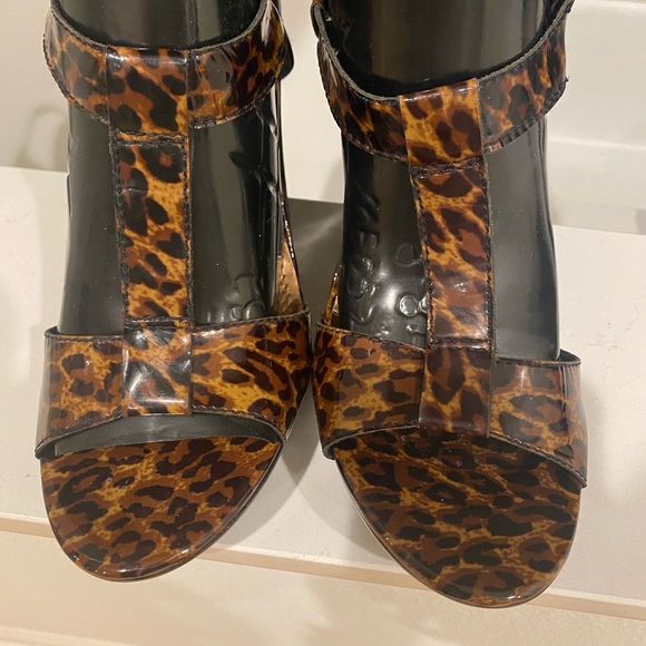 Giani Bini leopard print platform sandal size 8.5 - Picture 3 of 15